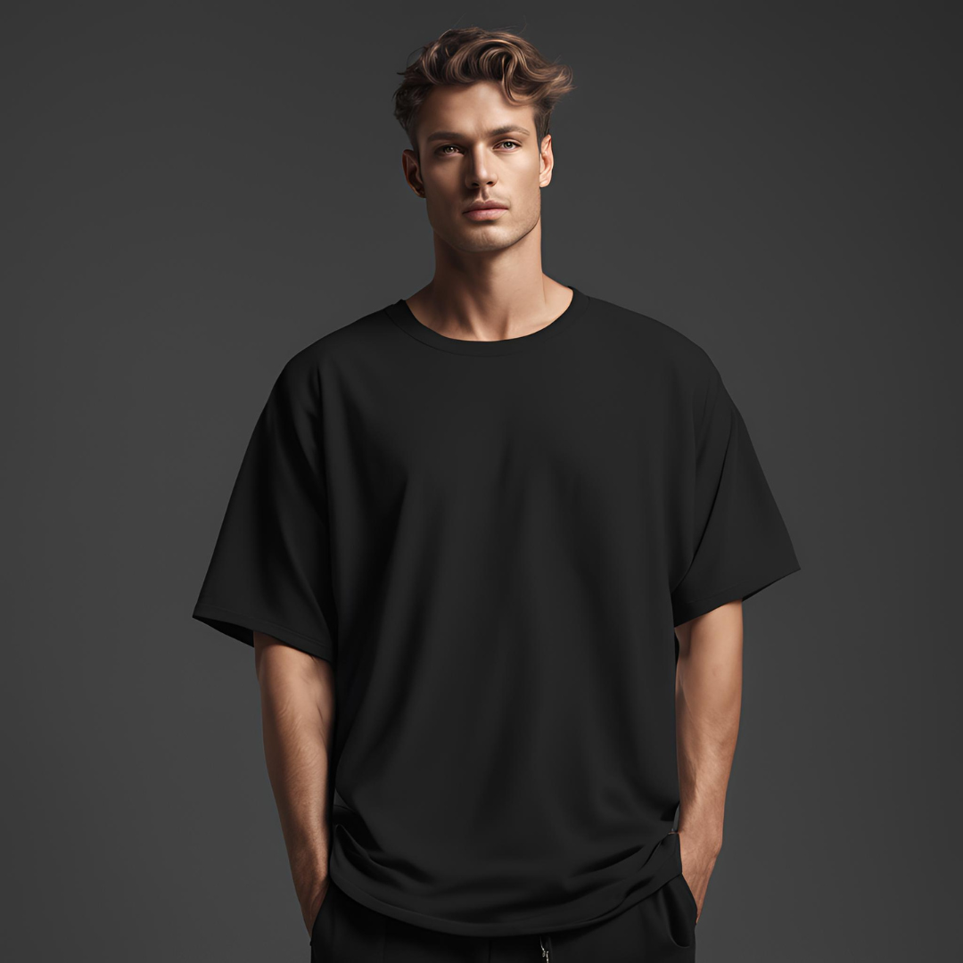 Black Oversized T-Shirt