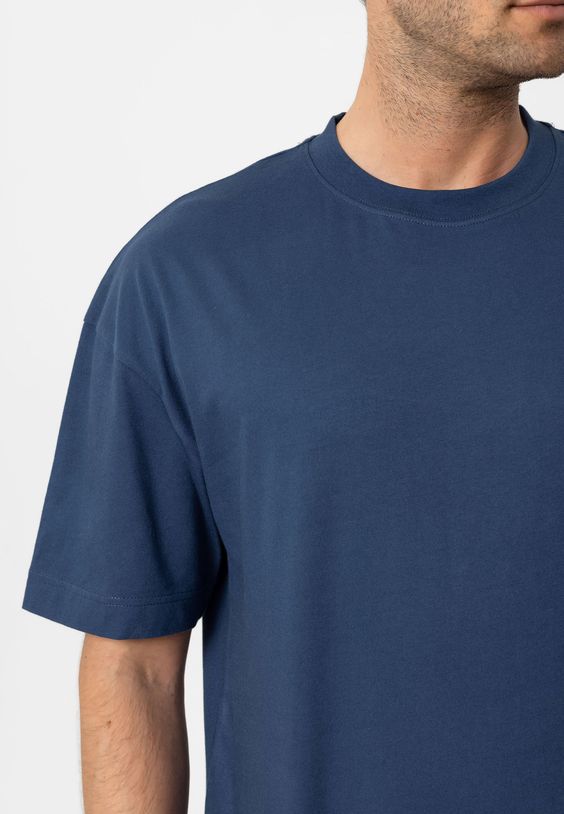 Unisex Oversized Classic T-Shirt | Navy Blue