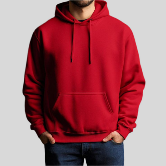 Unisex pullover Hoodie | Red