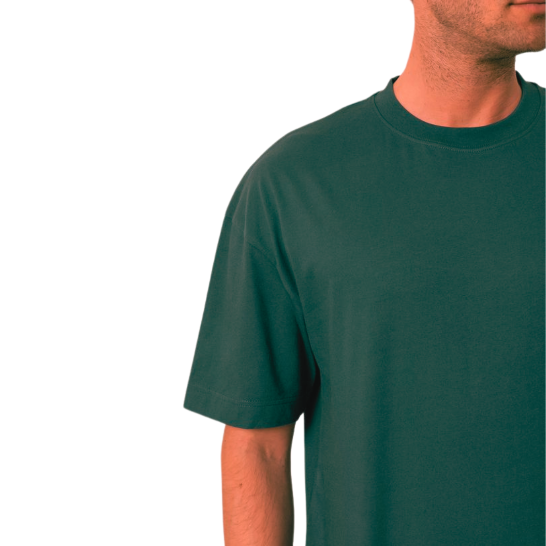 Unisex Oversized Classic T-Shit | Bottle Green